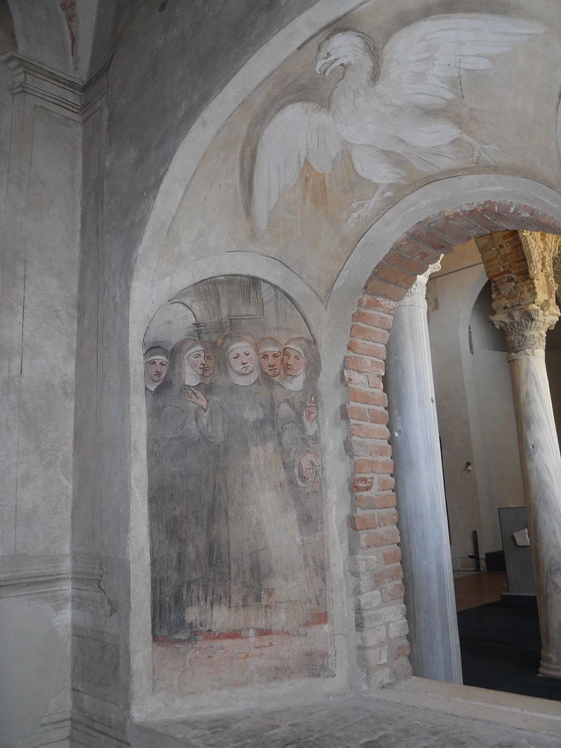 Il Romanino-197-Storie di sant'Obizio-5-Chiesa di S. Salvatore-Brescia